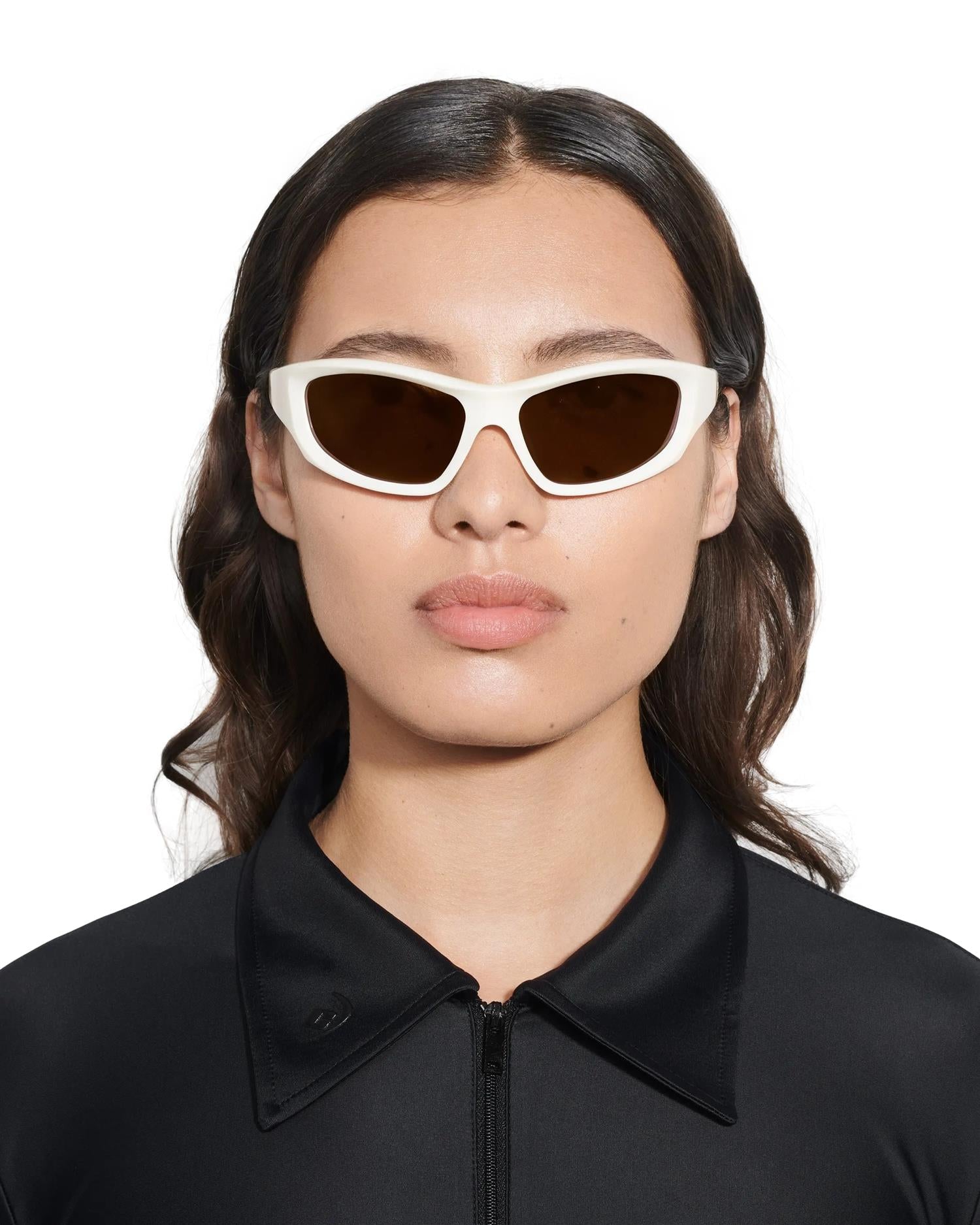 Chimi Eyewear Flash White Solbriller Hvit
