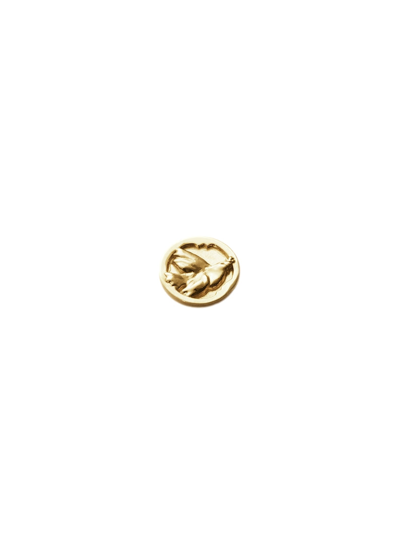 Maria Black Freedom Coin Gold HP Charm Gull