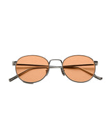 Shop Chimi Eyewear Round Silver/Orange Solbriller Sølv / Gul her - Norsk, rask levering ikkebutikk.no